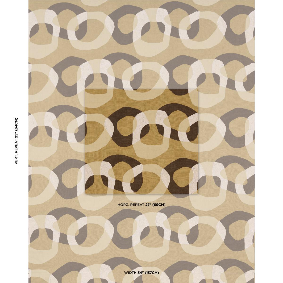 Schumacher Conrad Ochre Fabric