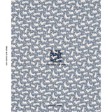 Schumacher Cottontails Indigo Fabric
