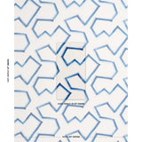 Schumacher Enzo Print Coastal Fabric
