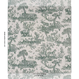 Schumacher Western Toile Forest Fabric