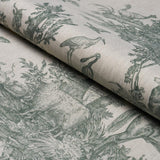 Schumacher Western Toile Forest Fabric