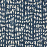 Schumacher Noland Block Print Indigo Fabric