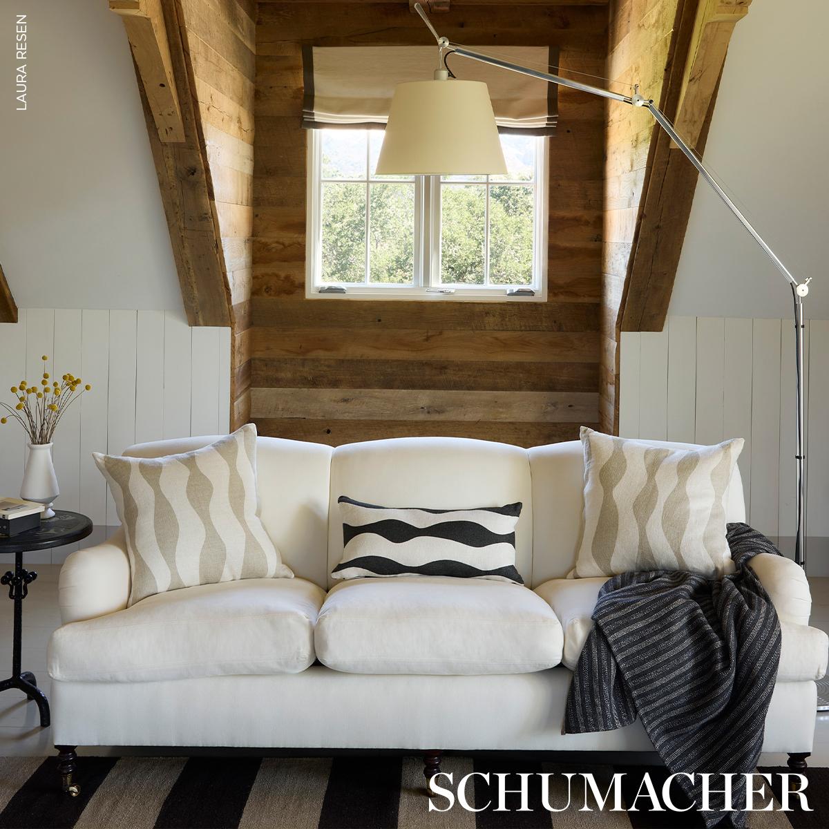 Schumacher Ellsworth Graphite Fabric