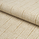 Schumacher Noland Block Print Sand Fabric