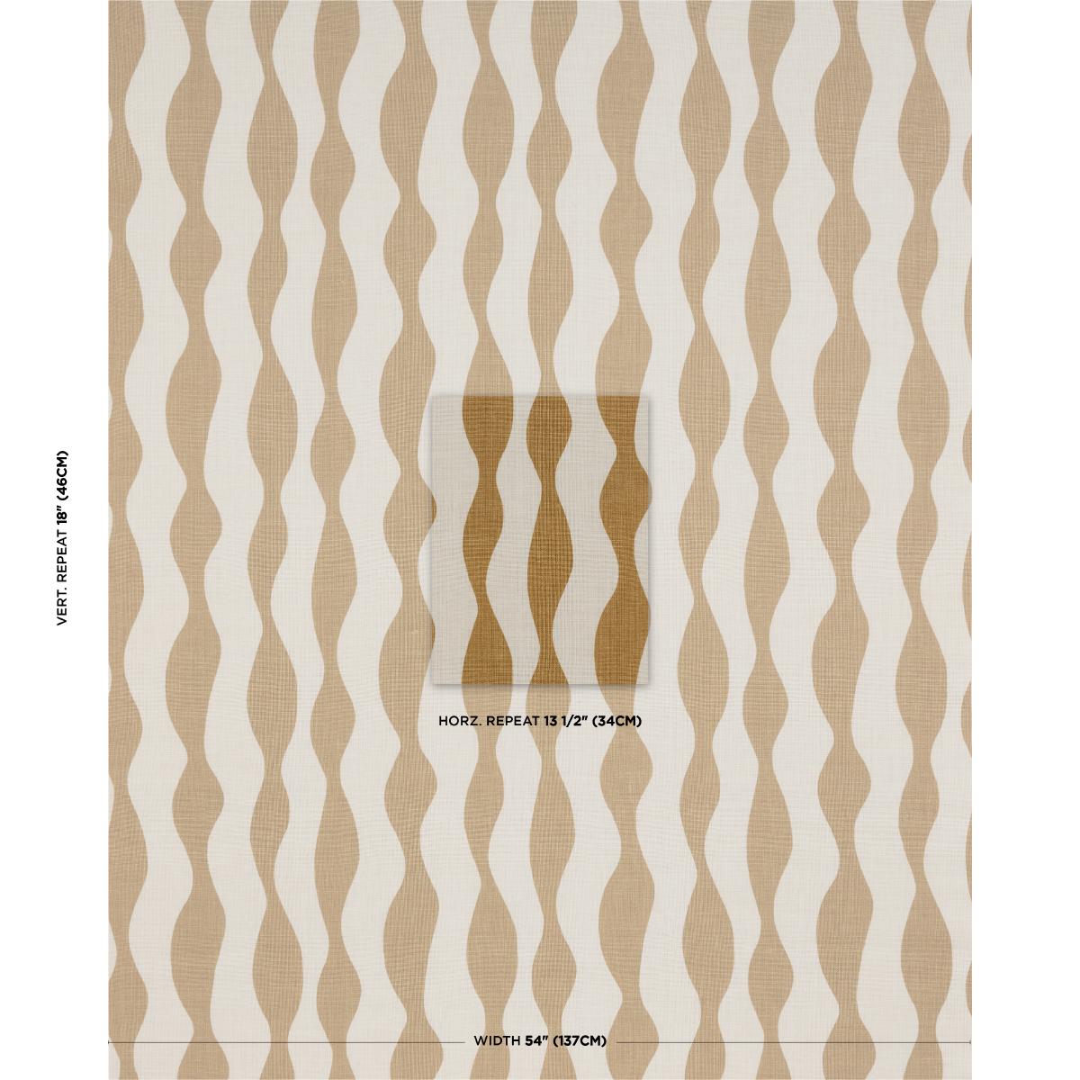 Schumacher Ellsworth Ochre Fabric