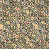 Schumacher Peggy Paisley Graphite Fabric