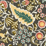 Schumacher Peggy Paisley Graphite Fabric
