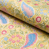 Schumacher Peggy Paisley Lemonade Fabric