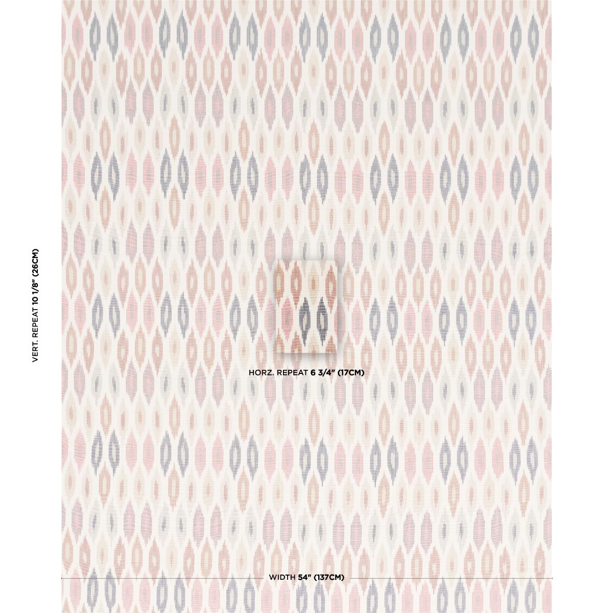 Schumacher Sunara Ikat Sedona Fabric
