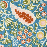 Schumacher Peggy Paisley Azure Fabric