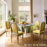Schumacher Peggy Paisley Azure Fabric