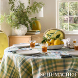 Schumacher Peggy Paisley Azure Fabric