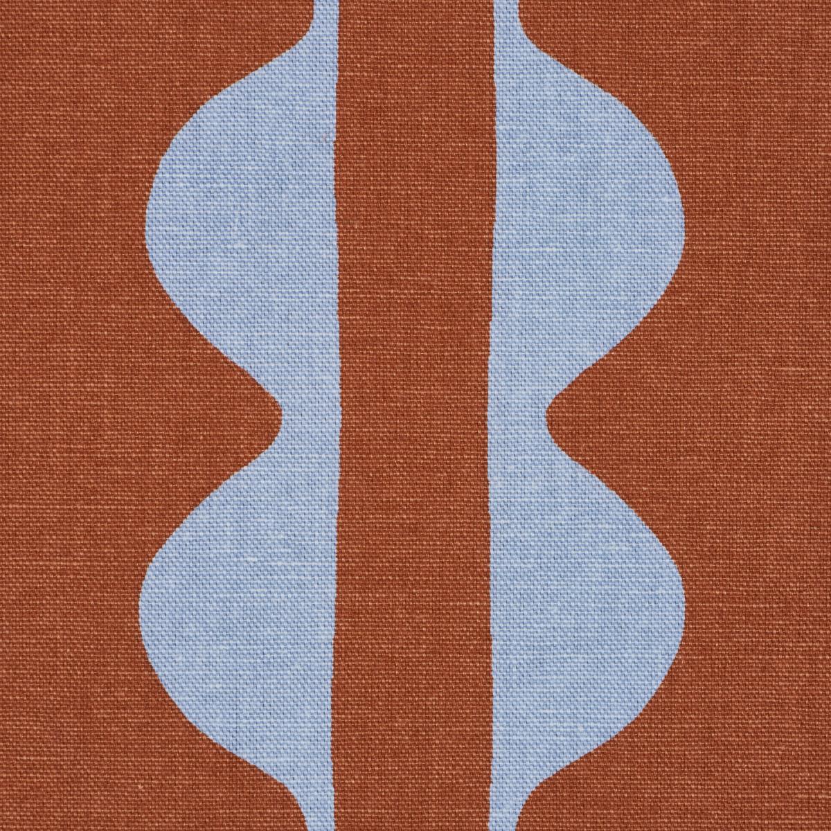 Schumacher Drift Hand Print Currant Fabric