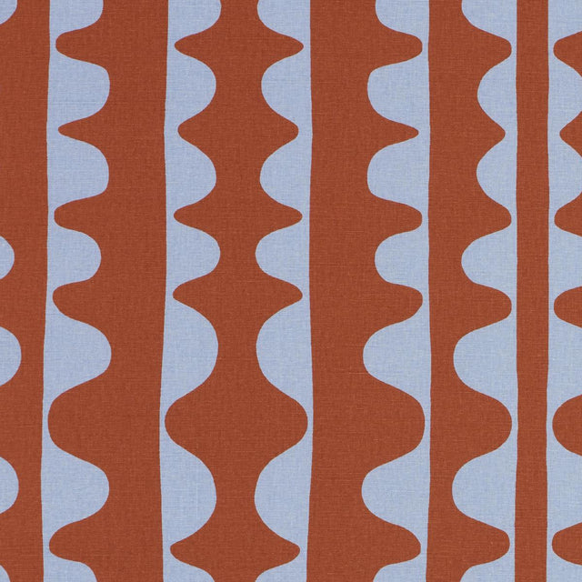 Schumacher Drift Hand Print Currant Fabric