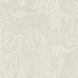 Schumacher Northern Forest Ivory Wallpaper