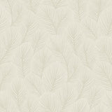 Schumacher Pine Tree Natural Wallpaper