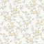 Schumacher Forest Berries Ochre And Ivory Wallpaper