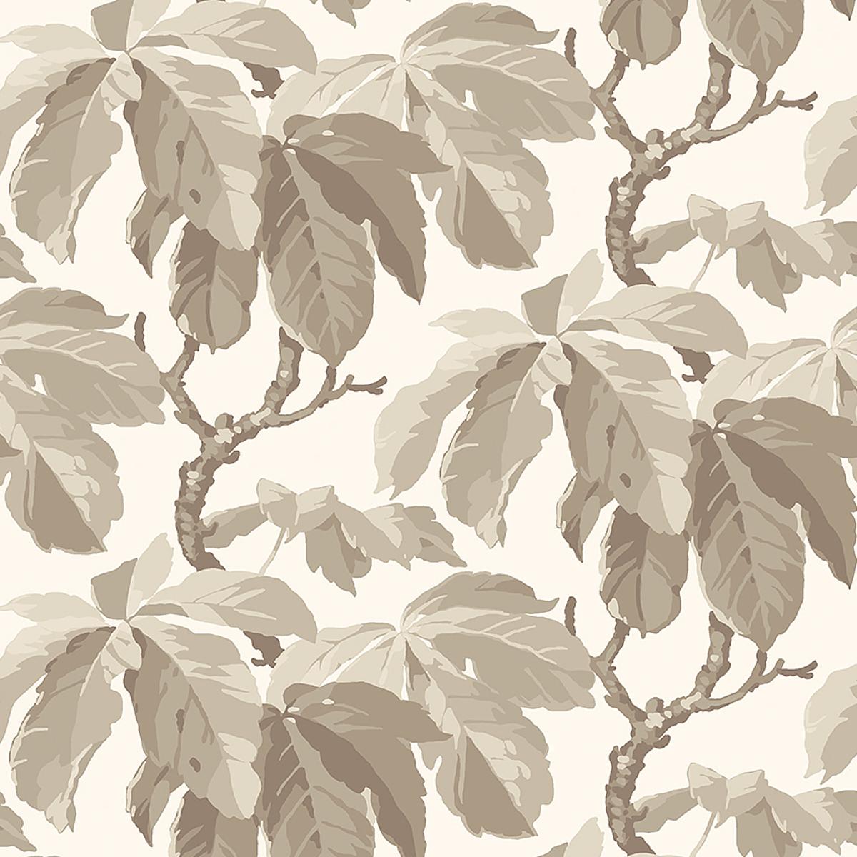 Schumacher Kastanj Stone Wallpaper