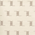 Schumacher Kin Sisal Embroidery Hazel On Ivory Wallpaper