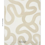 Schumacher Trace Sand Wallpaper