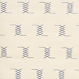 Schumacher Kin Sisal Embroidery Ink On Ivory Wallpaper