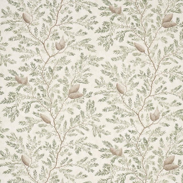 Schumacher Pinewood Spruce Wallpaper