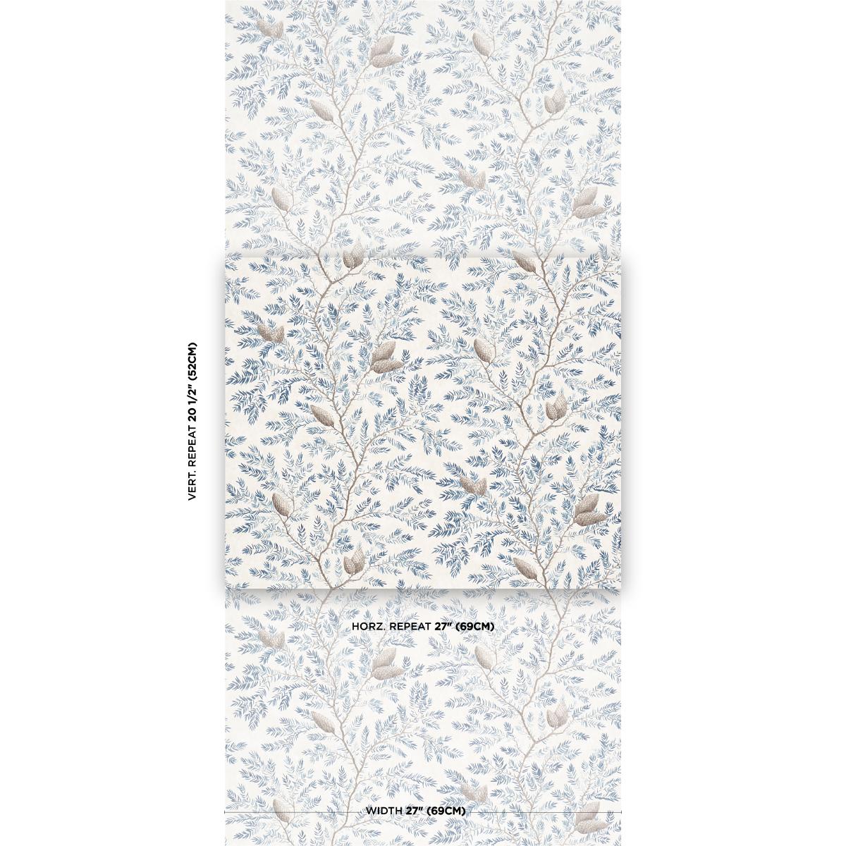 Schumacher Pinewood Winter Wallpaper – DecoratorsBest