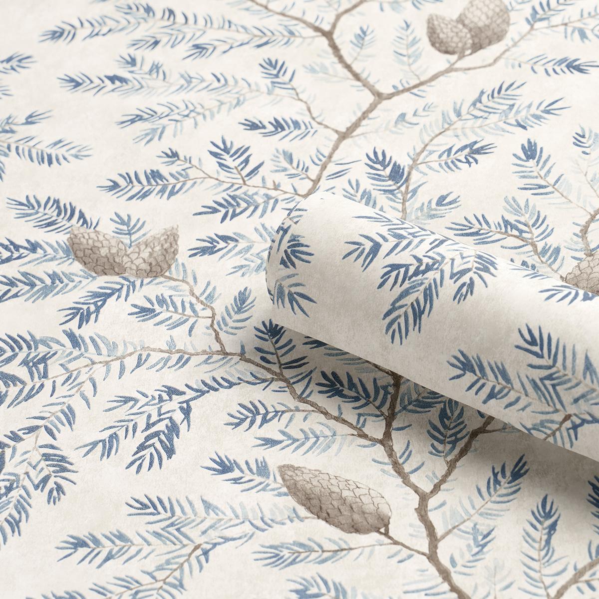 Schumacher Pinewood Winter Wallpaper