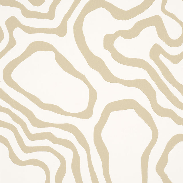 Schumacher Defeo Sand Wallpaper