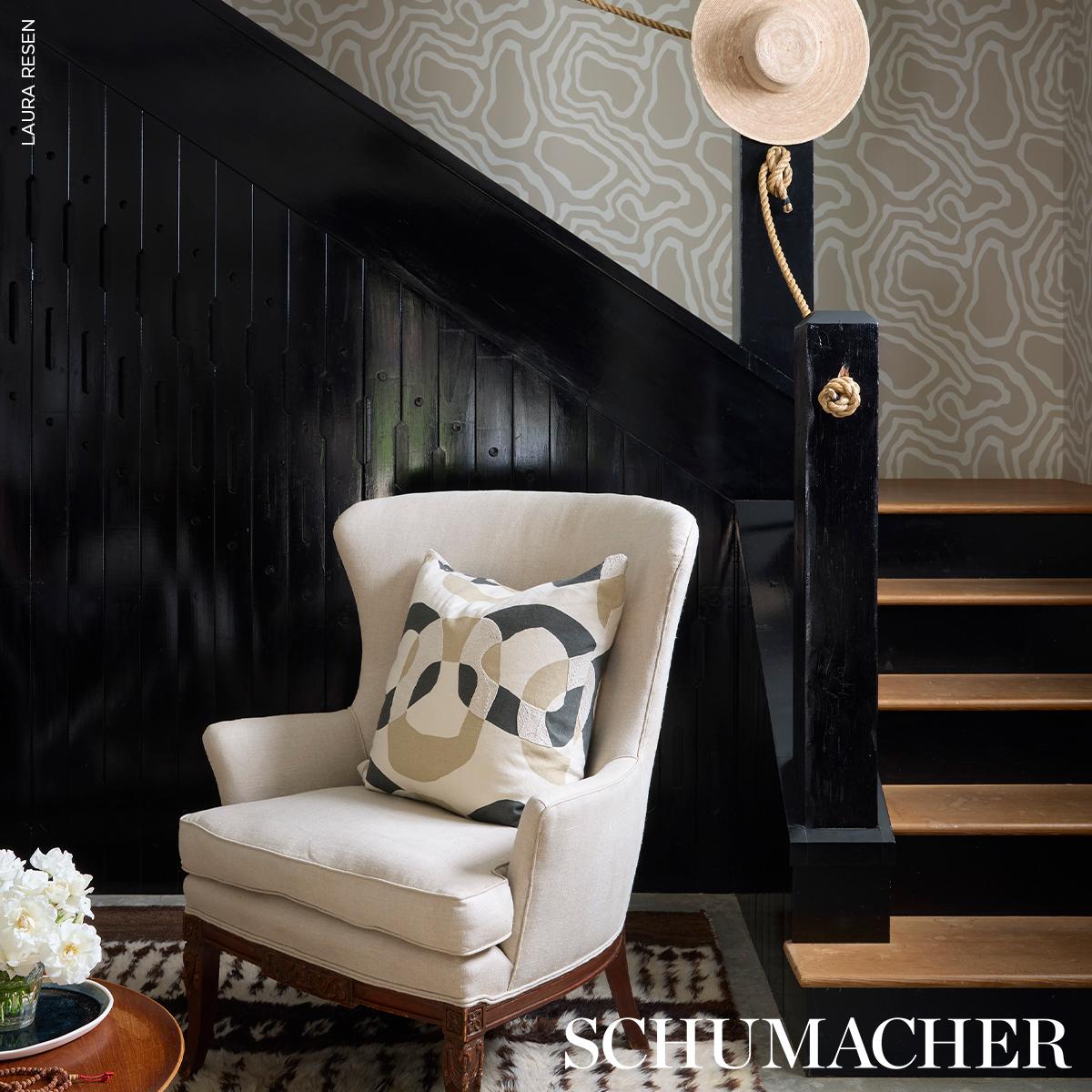 Schumacher Defeo Bone Wallpaper