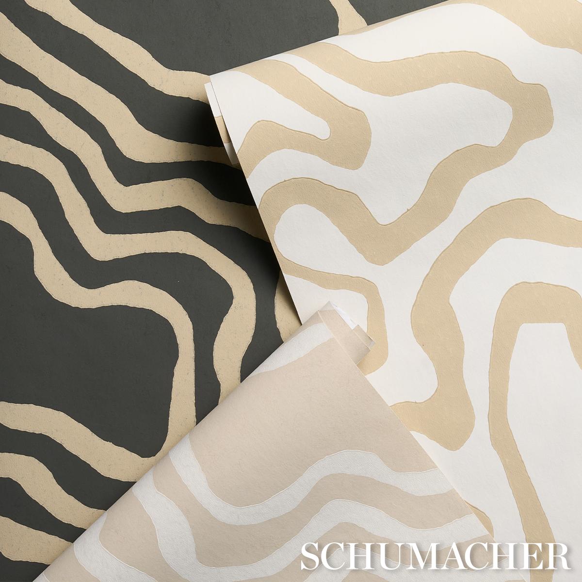 Schumacher Defeo Bone Wallpaper