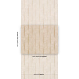 Schumacher Noland Vinyl Flax Wallpaper
