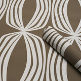 Schumacher Fontana Peat Wallpaper