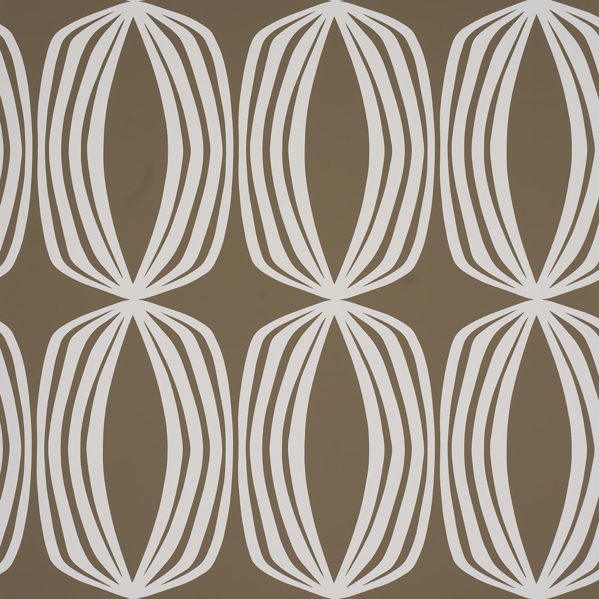 Schumacher Fontana Peat Wallpaper