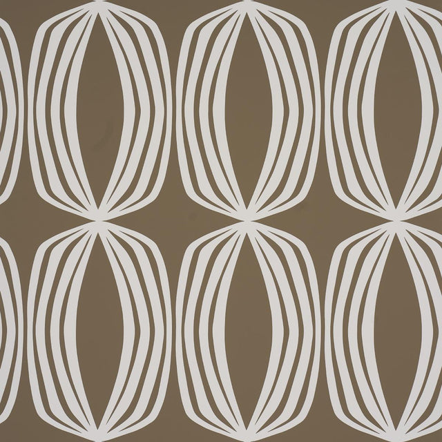 Schumacher Fontana Peat Wallpaper