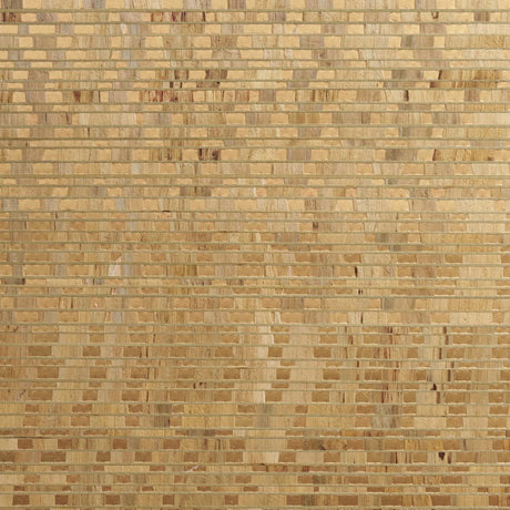 Schumacher Etti Waterlily Wallcovering Warm Gold Wallpaper