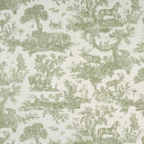 Schumacher Western Toile Olive Wallpaper
