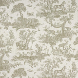 Schumacher Western Toile Stone Wallpaper