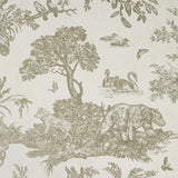 Schumacher Western Toile Stone Wallpaper
