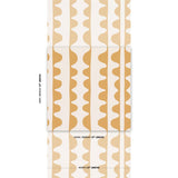 Schumacher Drift Hand Print Ginger Wallpaper