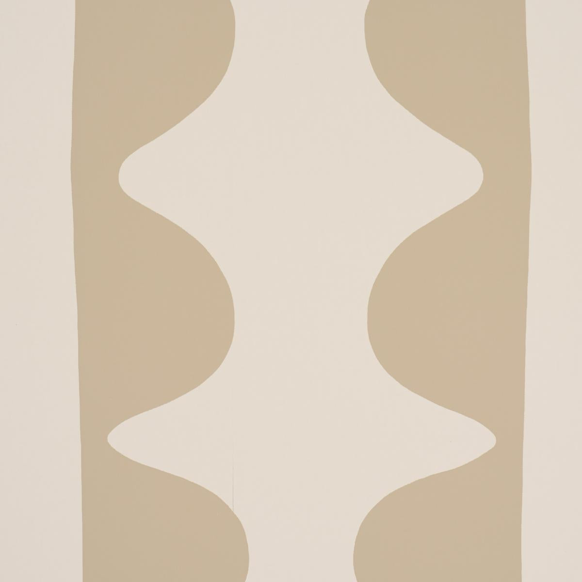 Schumacher Drift Hand Print Wafer Wallpaper