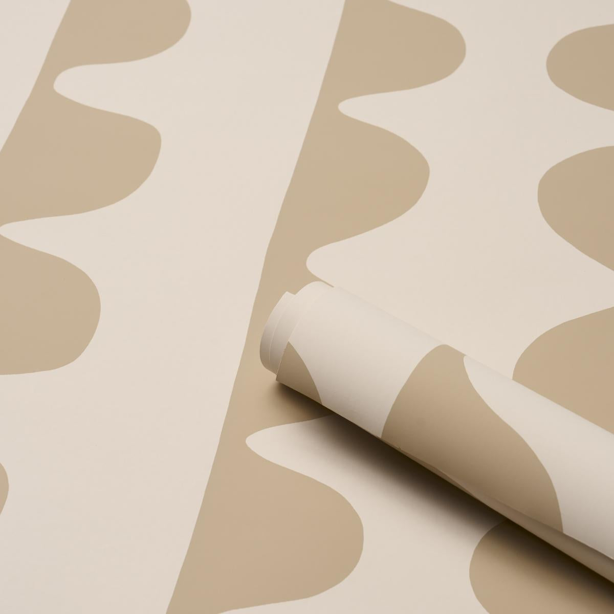 Schumacher Drift Hand Print Wafer Wallpaper