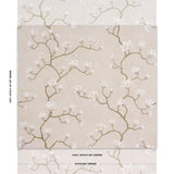 Schumacher Magnolia Tree Grisaille Wallpaper