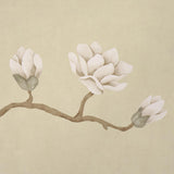 Schumacher Magnolia Tree Soft Gold Wallpaper