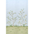 Schumacher Citrus Blossom 2 Panel Set Sky Wallpaper