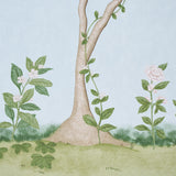 Schumacher Citrus Blossom 2 Panel Set Sky Wallpaper