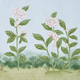 Schumacher Citrus Blossom 2 Panel Set Sky Wallpaper