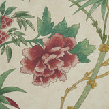 Schumacher Arasi Botanical Parchment Wallpaper