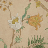 Schumacher Arasi Botanical Coral Wallpaper
