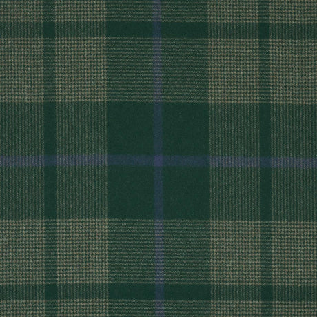 Schumacher Montana Wool Plaid Hunter Fabric